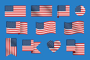 United States Flags, an Illustration by EightHourDay (Thumbnail 2 of 3)