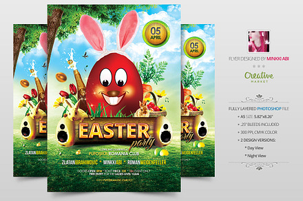Easter Party Flyer | Poster