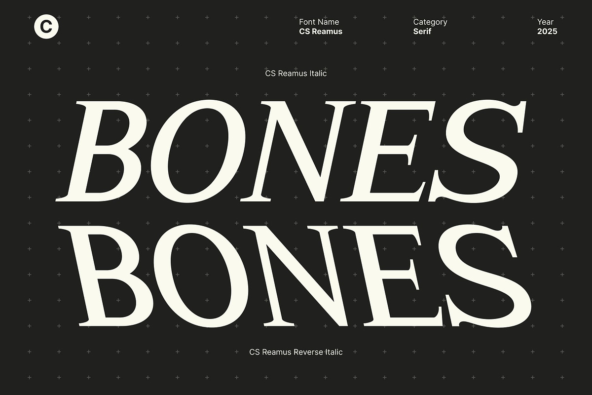 CS Reamus – Serif Typeface, a Serif Font by Craft Supply Co. (Photo 6 of 8)