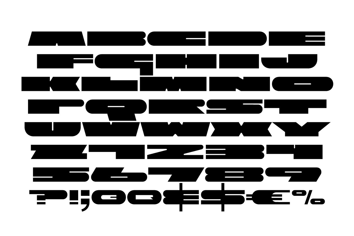 Buck Heavy, a Font by Here  FF (Photo 17 of 20)