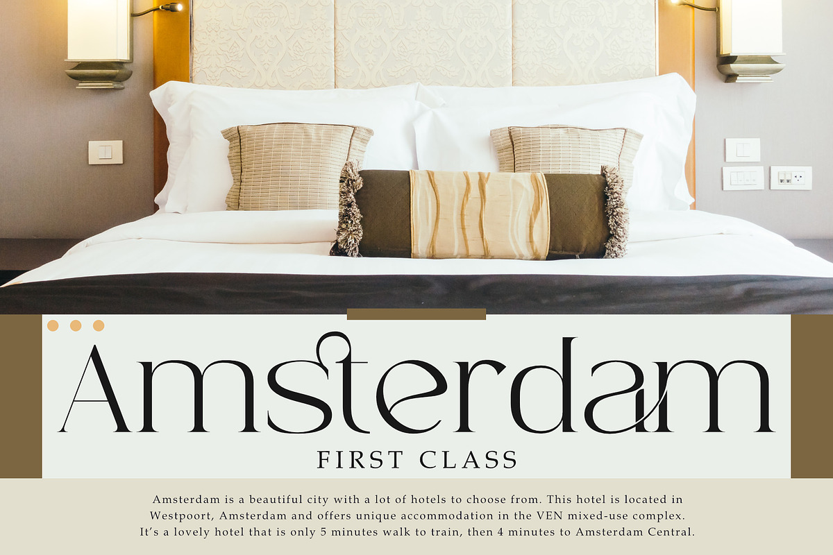 Ronners | An Elegant Serif Font, a Sans Serif Font by Andrimada Creative (Photo 2 of 14)
