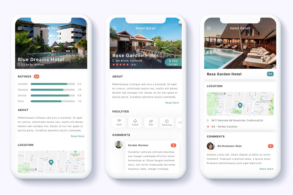 Cesha - Hotel Booking & Reservation, an App Template by Betush (Photo 4 of 6)