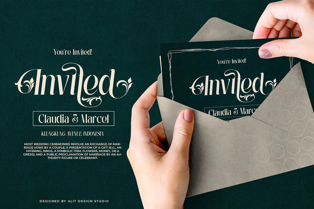 Wiraile Typeface, a Serif Font by alit design (Photo 11 of 15)