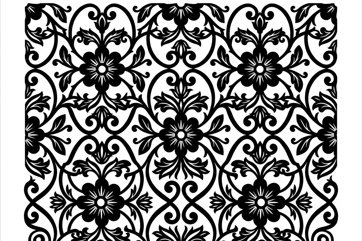 Elegant floral ornament pattern, a Decorative Illustration by Amazin_art (Photo 16 of 51)