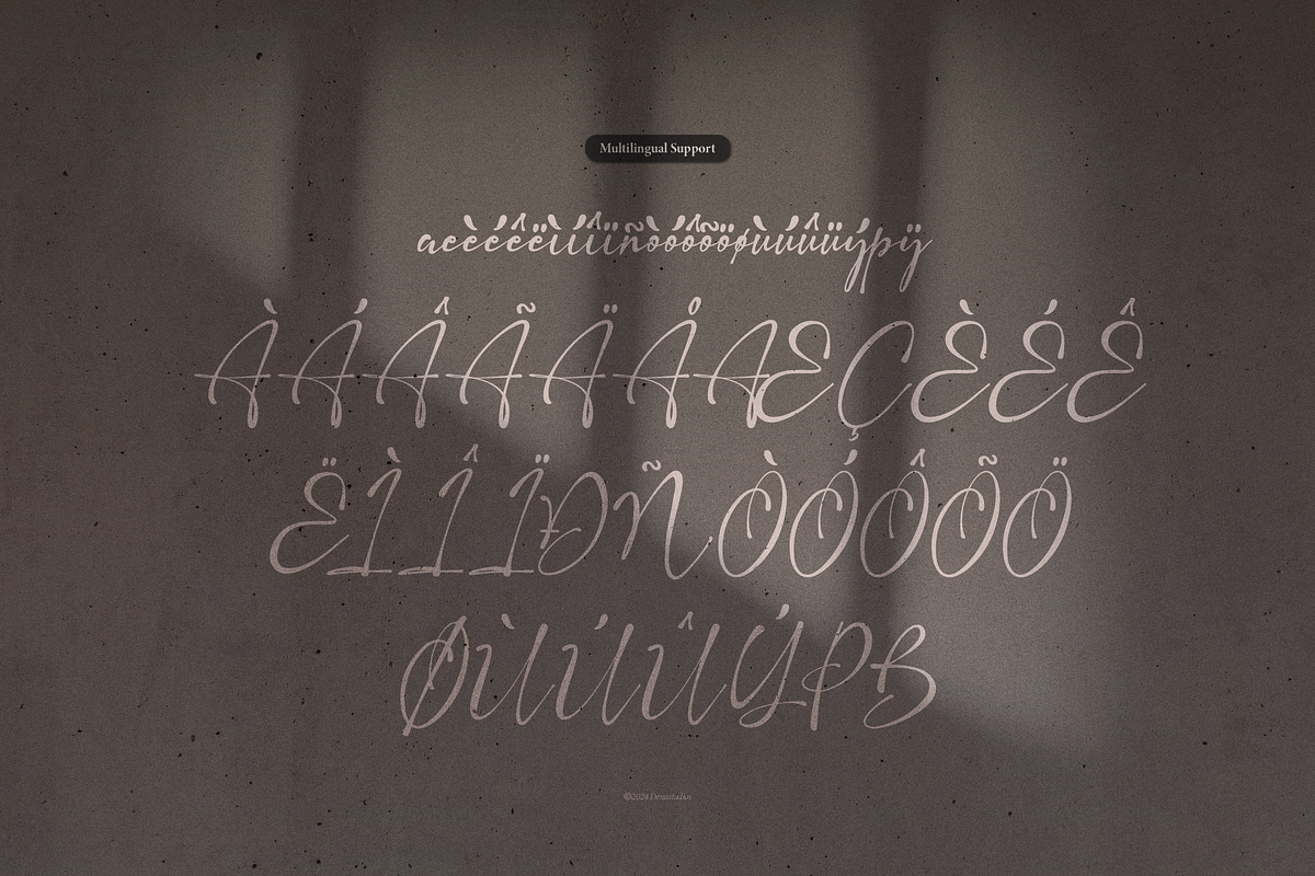 Nefanthy | Handwritten Script Font, a Script Font by Denustudios (Photo 12 of 13)