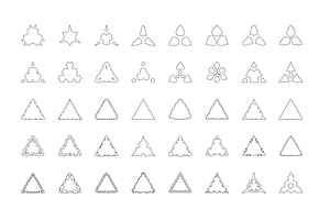 Logo Creator Triangle Shapes Edition