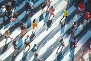 Pedestrian crossing. 45 images, a Person Illustration by Handmadefont (Thumbnail 7 of 11)