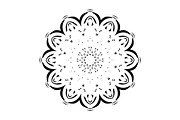 Black White Mandala Illustration Set, a Decorative Illustration by NJ Himel (Thumbnail 73 of 101)