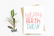 All the Fun | a Handwritten Font, a Script Font by Jande Summer (Thumbnail 4 of 4)