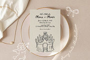 +200 Whimsical Wedding Summer Bundle, a Food Illustration by NassyArt (Thumbnail 2 of 23)