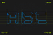 Megawon - Modern Sport Font, a Sans Serif Font by Drizy (Thumbnail 2 of 9)