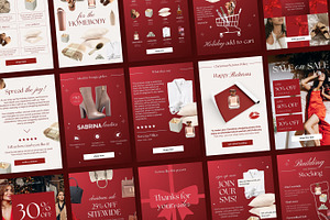 Christmas Holiday Email Templates