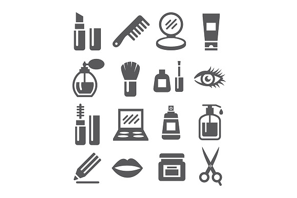 Cosmetics Icons