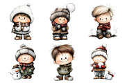 Just Boys Clipart Bundle, an Illustration by Daily.Designs (Thumbnail 5 of 5)