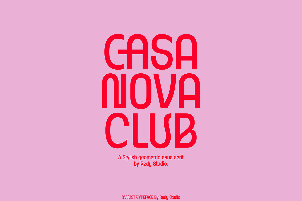 Manist - Geometric Sans Serif, a Sans Serif Font by RedyStudio (Photo 8 of 12)