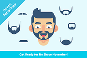 Male Avatar Generator, an Illustration by Blue Cyclops Shop (Thumbnail 4 of 4)
