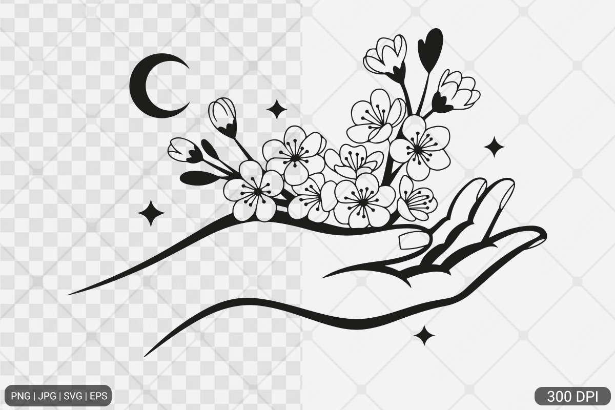 Cherry Blossom SVG PNG Bundle, an Illustration by Actual Pixel (Photo 27 of 33)