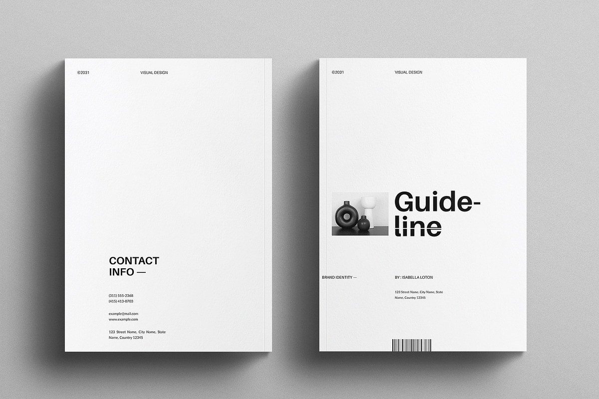 Brand Guidelines Template, a Brochure Template by E-Type (Photo 8 of 8)