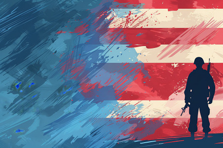 Memorial Day concept for American Fl, a Background Photo by Pixeness