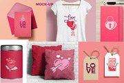 Valentine's Day stickers collection, an Illustration by defarmerdesign (Thumbnail 5 of 5)