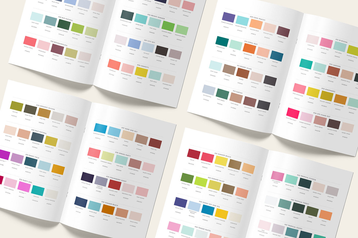 50 Pantone Branding Color Palettes, a Palette Add-On by Pulpixel Design (Photo 6 of 6)
