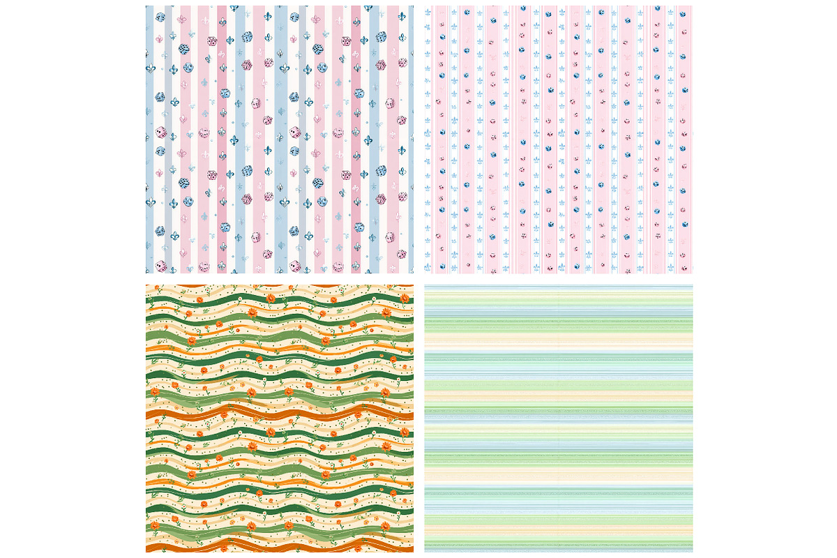 Mahjong Seamless Digital Paper, a Pattern Graphic by Designking (Photo 3 of 4)