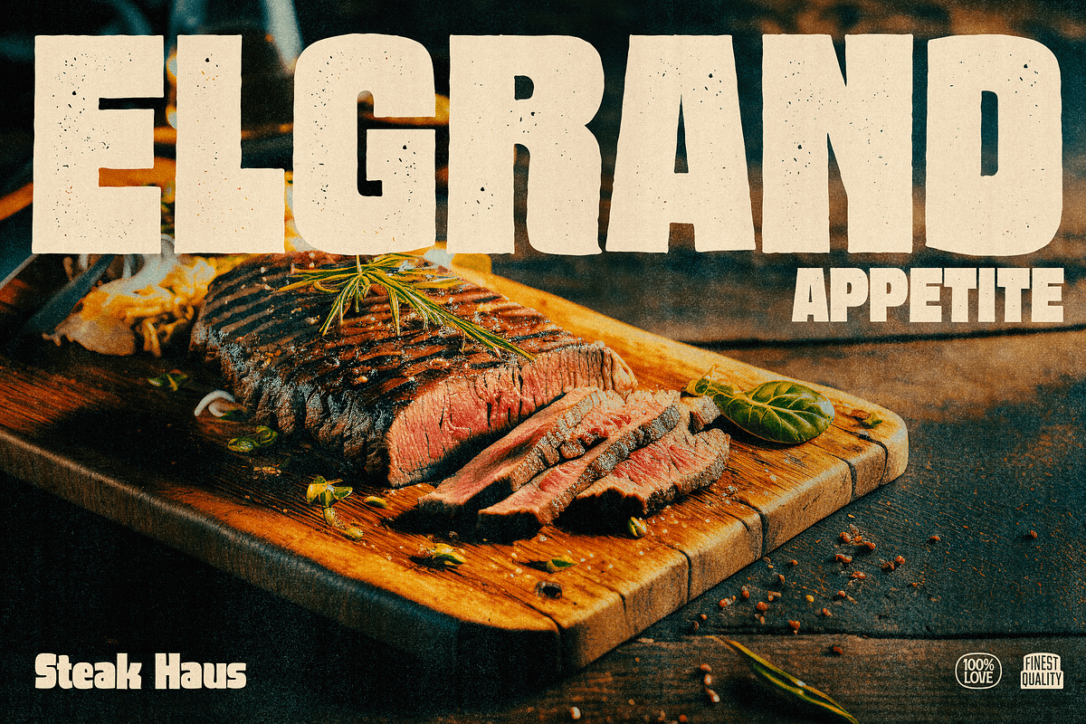 Gresua - Organic Bold Fonts, a Sans Serif Font by Konstantine Studio (Photo 6 of 9)