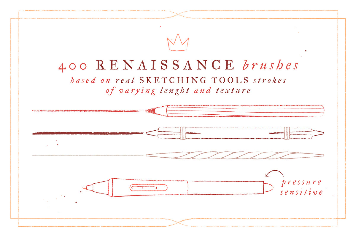 Renaissance Sketching Brushes, a Brush Add-On by Side Project (Photo 2 of 7)