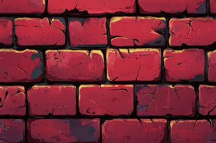 A red brick wall background, horizon, an Abstract Photo by Pixeness
