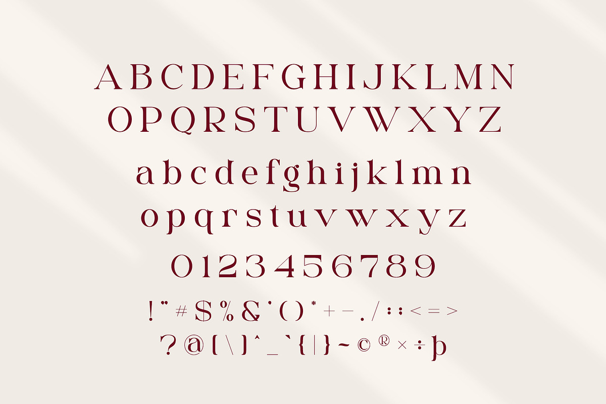 Qaftan - Elegant Serif Font, a Serif Font by Aqeel_Art (Photo 10 of 12)