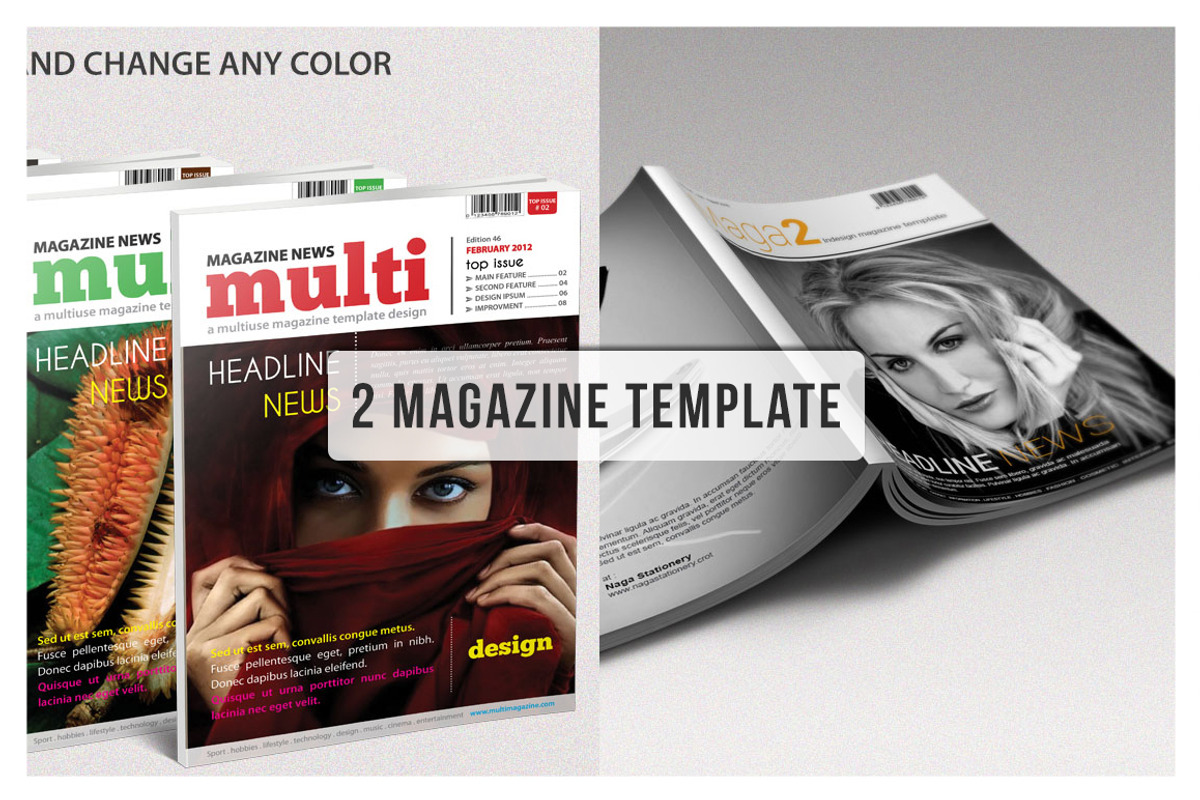 9 In 1 Template Bundle, a Brochure Template by Dedijuniadi (Photo 3 of 6)