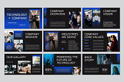 Technology Company Google Slides, a Presentation Template by rgbryand (Thumbnail 2 of 7)