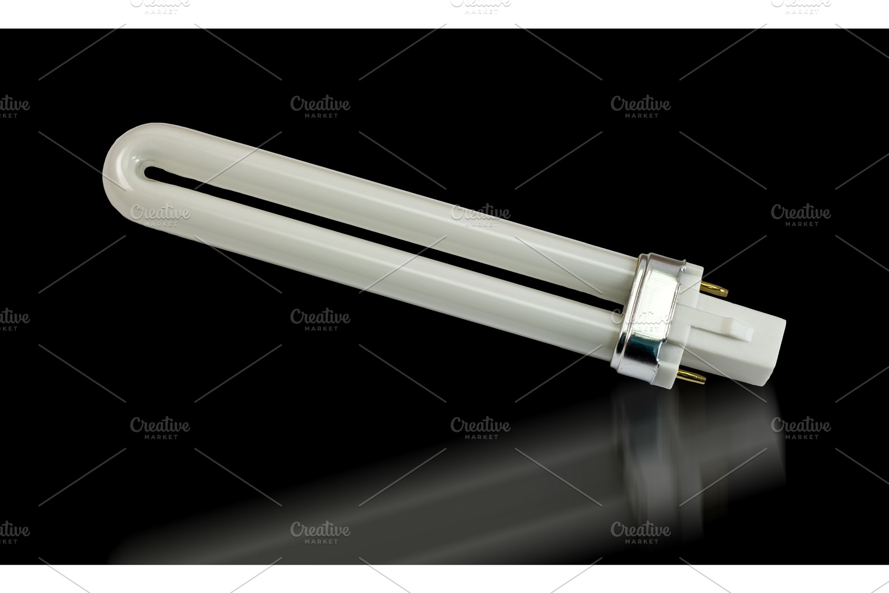 Compact fluorescent tube, a Technology Photo by Leonid Andronov