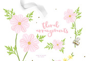 Pink Flower Baby Shower - Summer Set, an Illustration by Euonia Meraki (Thumbnail 3 of 10)