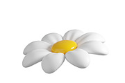 Cute 3D plastic Daisy Flower, a Plants & Tree 3D Model by Hannet (Thumbnail 3 of 4)