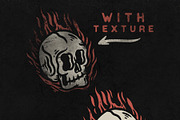 Straight Up Texture Brush Procreate, a Brush Add-On by Golden Press Studio (Thumbnail 2 of 4)