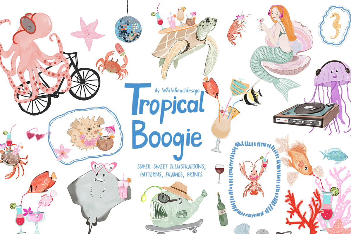 Cottagecore Illustratios Bundle, a Decorative Illustration by whiteheartdesign (Photo 18 of 23)