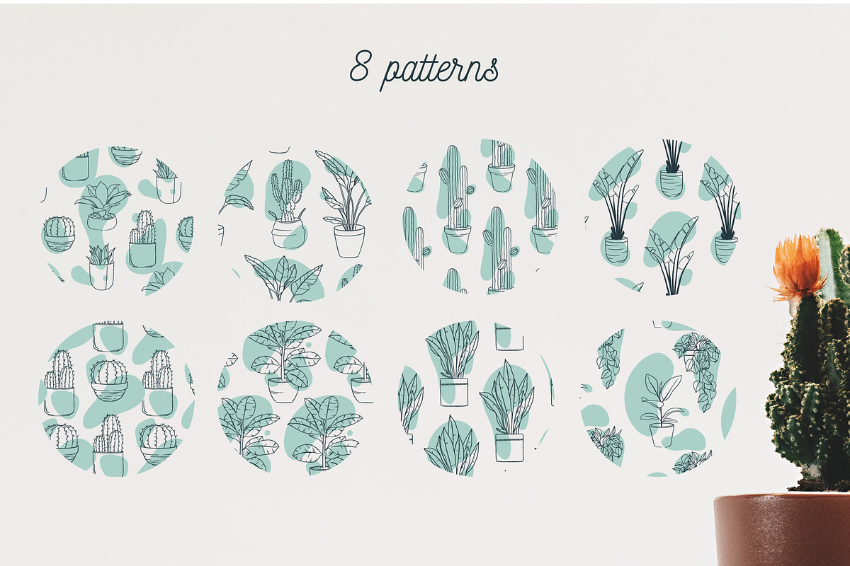 Cozy Houseplants | illustrations, a Decorative Illustration by Wander Designs (Photo 6 of 6)