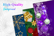 Christmas Decoration Wallpaper, a Background Graphic by Digital Studio (Thumbnail 5 of 6)