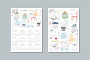CALENDARS 2021, a Decorative Illustration by Lera Efremova (Thumbnail 2 of 7)