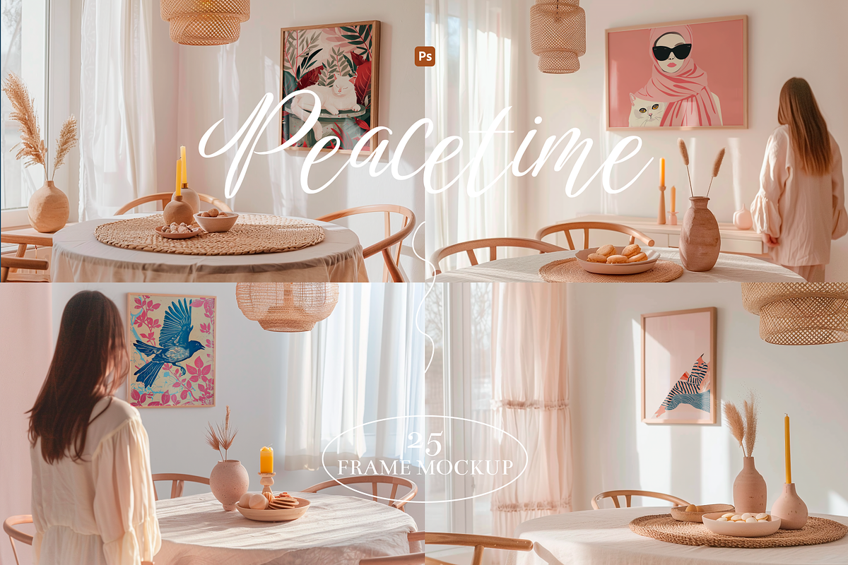 Minimalist Frame Mockup Bundle — 243, a Household Mockup by Trissa (Photo 7 of 11)