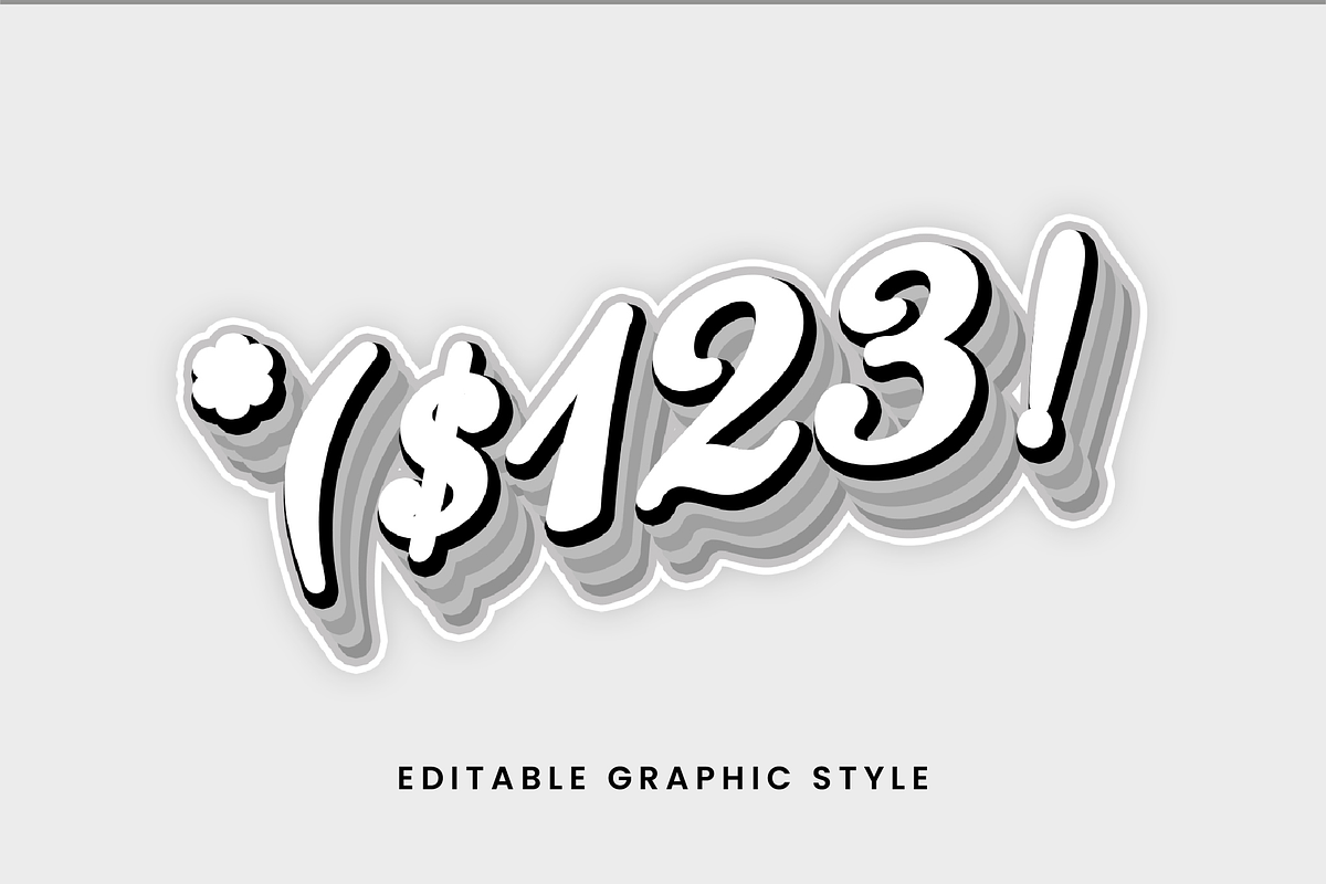 Script Layered Shadow Text Effect preview 2