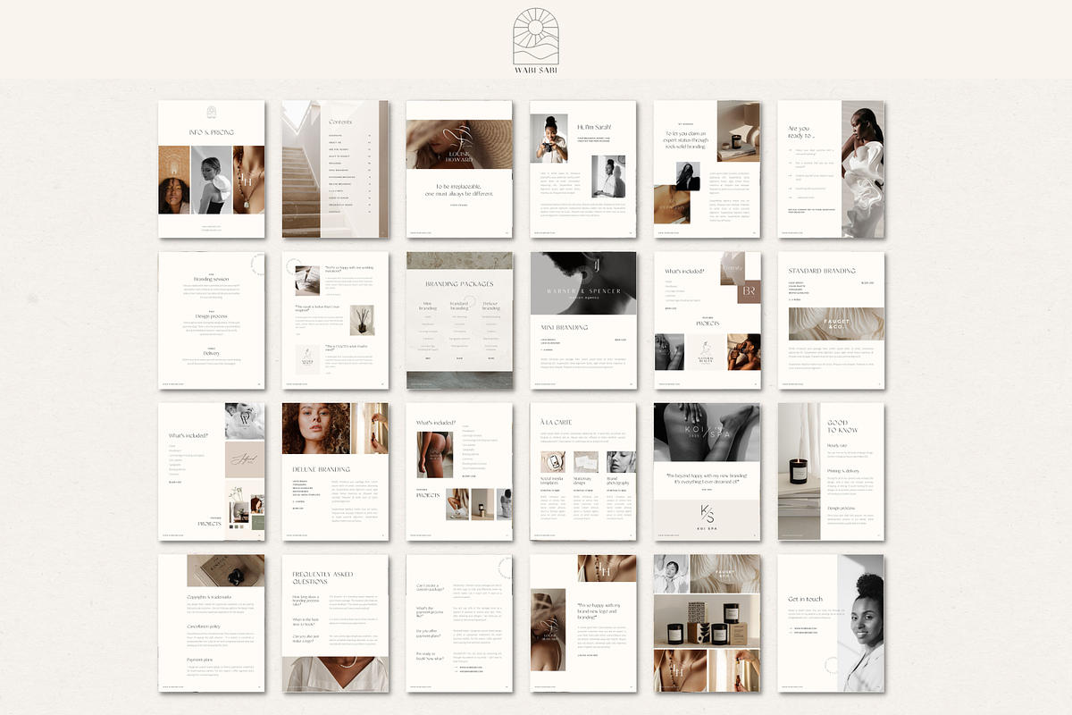 Minimal pricing guide for Canva, a Marketing Template by Wonderlik Webdesign (Photo 5 of 10)