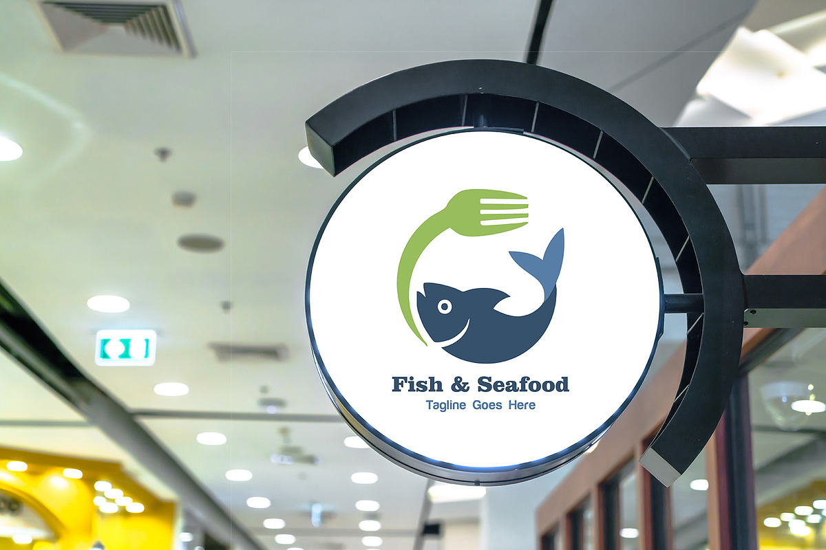 Seafood & Fish Restaurant Logo preview 2