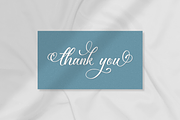 Shineblue - Romantic Calligraphy, a Script Font by RockboyStd (Thumbnail 12 of 12)