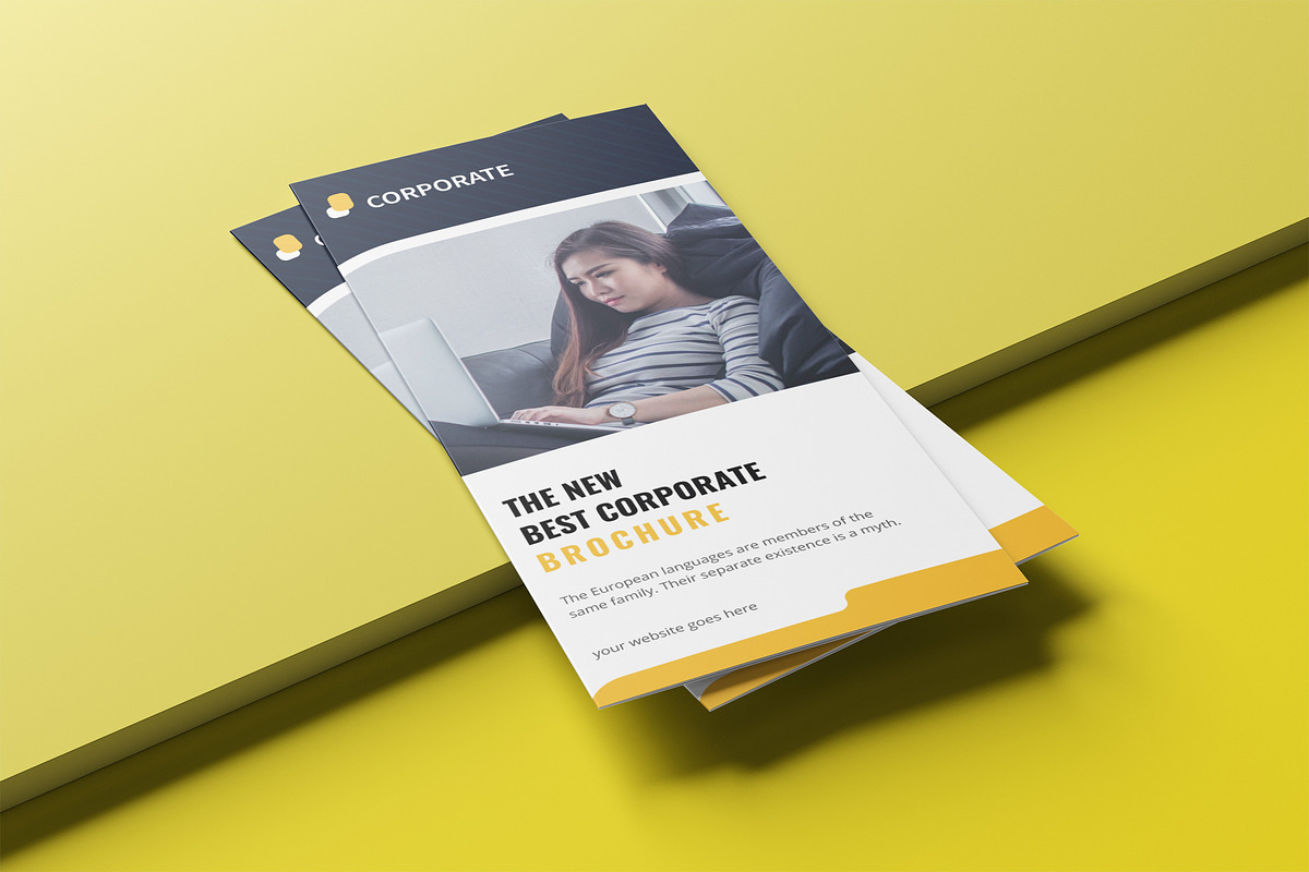 Corporate Tri-fold Design, a Brochure Template by UI_Expert (Photo 1 of 4)