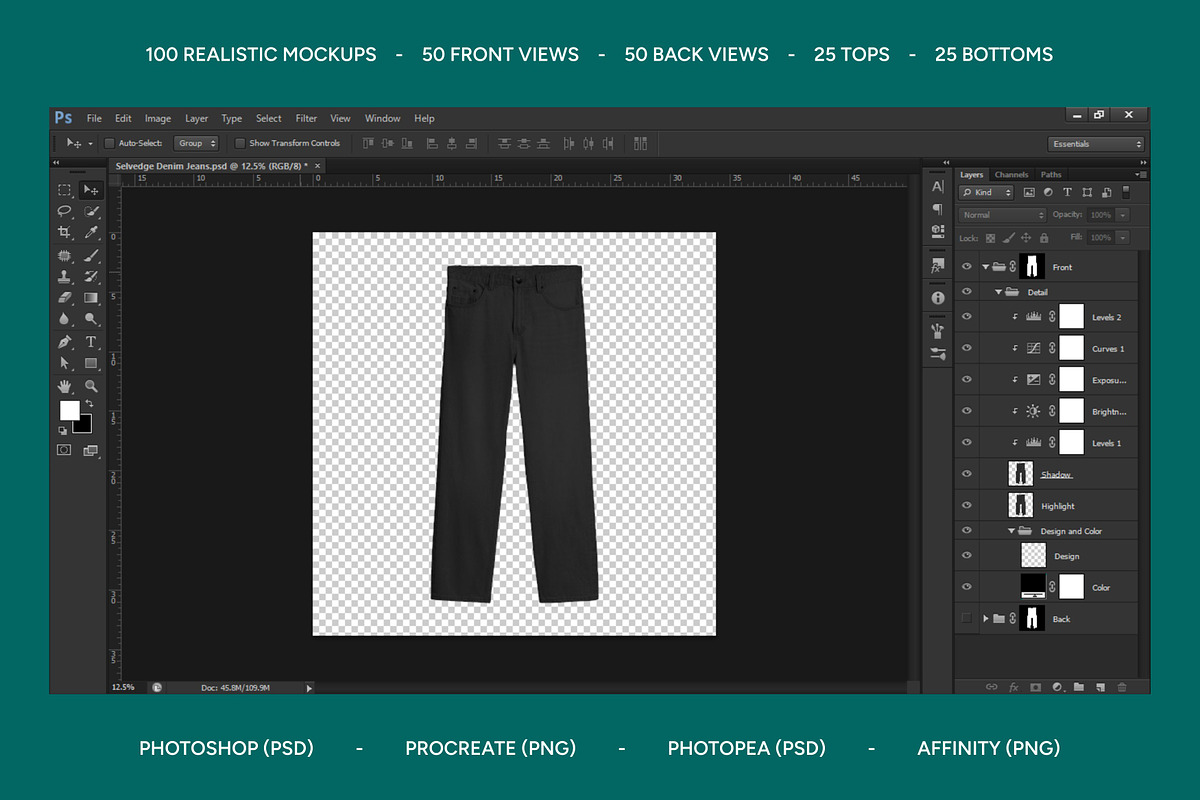 Realistic Streetwear Mockup Bundle, a Shirt Mockup by AtelierDuVow (Photo 6 of 10)