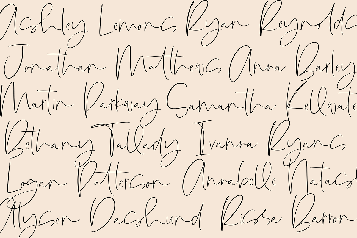 Lionness | Modern Script Font, a Script Font by KA Designs (Photo 16 of 22)