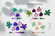 Figs pattern collection, a Pattern Graphic by Yamurchik (Thumbnail 12 of 13)