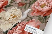 VICTORIAN PEONY Seamless Pattern, a Pattern Graphic by AYAKA Studio Co. (Thumbnail 4 of 8)